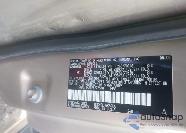 5TDBT44A07S277510: 44643853