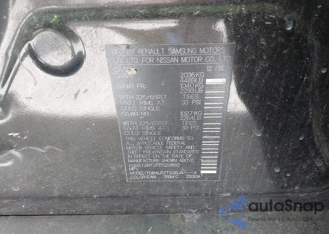 KNMAT2MT2FP520860: 44644731