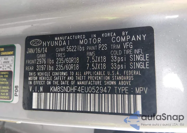 KM8SNDHF4EU052947: 44646037