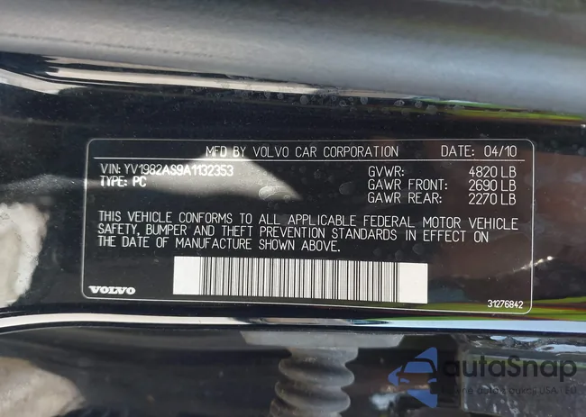 YV1982AS9A1132353: 44648396