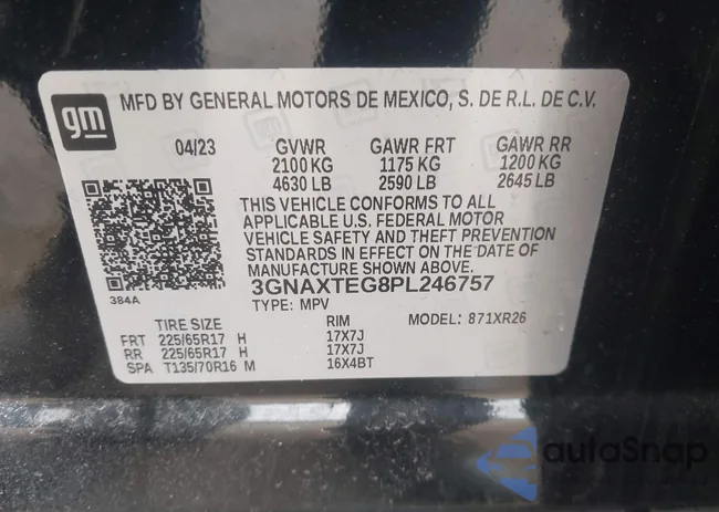 3GNAXTEG8PL246757: 44648480