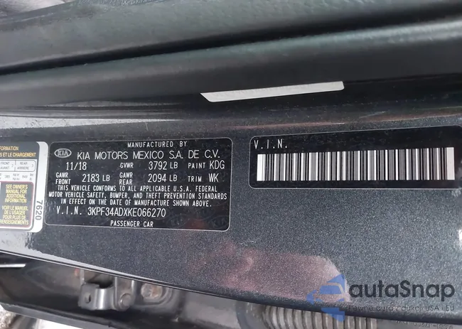 3KPF34ADXKE066270: 44648663