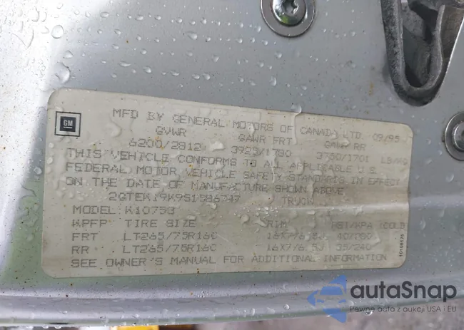 2GTEK19K9S1586747: 44648140