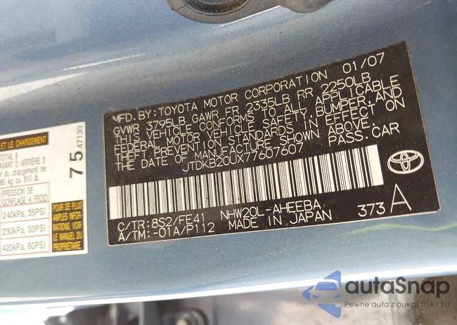 JTDKB20UX77607607: 44648172