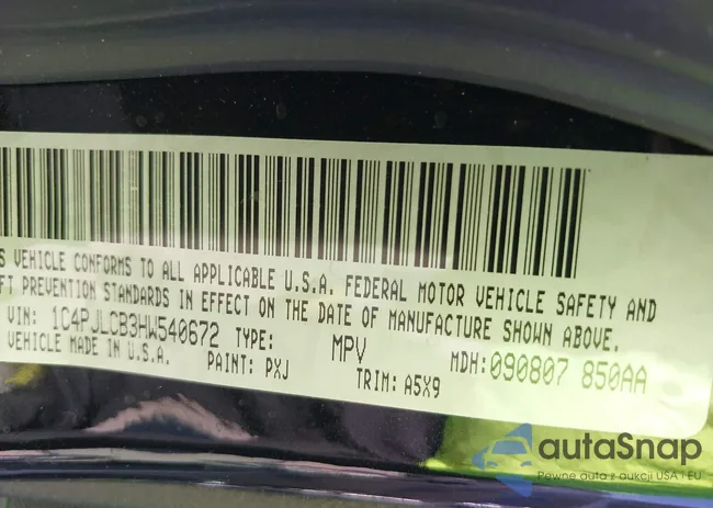 1C4PJLCB3HW540672: 44649466