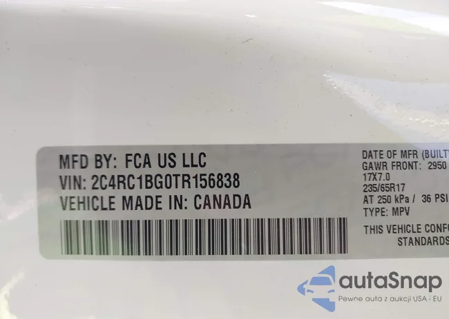 2C4RC1BG0TR156838: 44649655