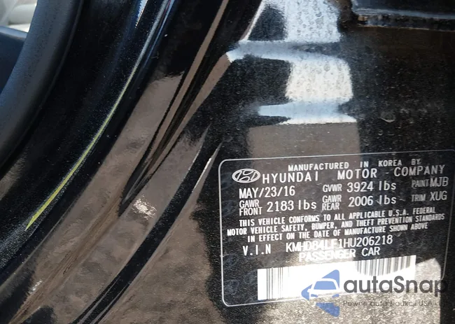 KMHD84LF1HU206218: 44649660