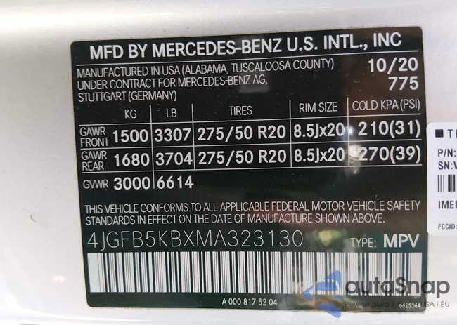 4JGFB5KBXMA323130: 44649757