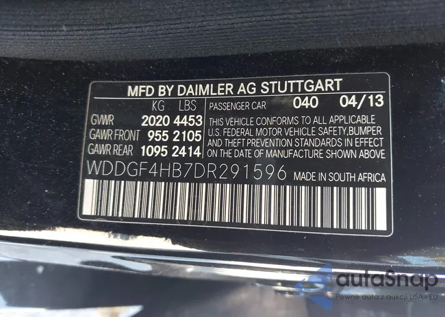 WDDGF4HB7DR291596: 44650744