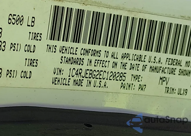 1C4RJEBG2EC120285: 44652054