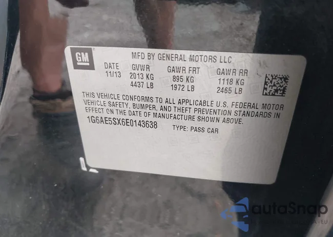 1G6AE5SX6E0143638: 44656229