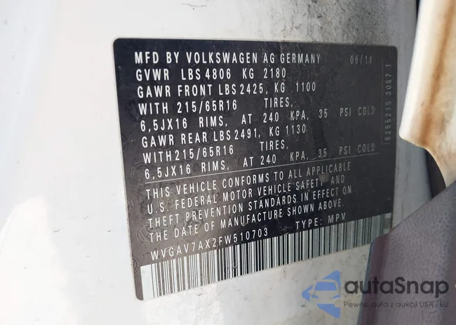 WVGAV7AX2FW510703: 44658853