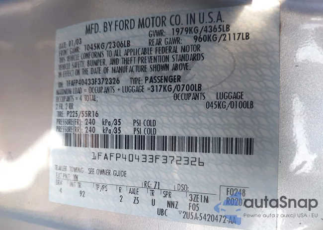 1FAFP40433F372326: 44659538