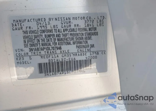 3N1AB7AP1DL707946: 44659883