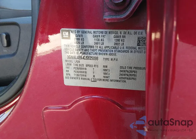 3GNAL4EK4ES625098: 44660575