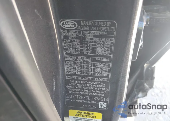 SALCT2FX9LH834514: 44661943