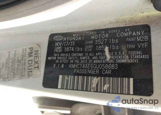 KMHCT4AE6GU058683: 44661953