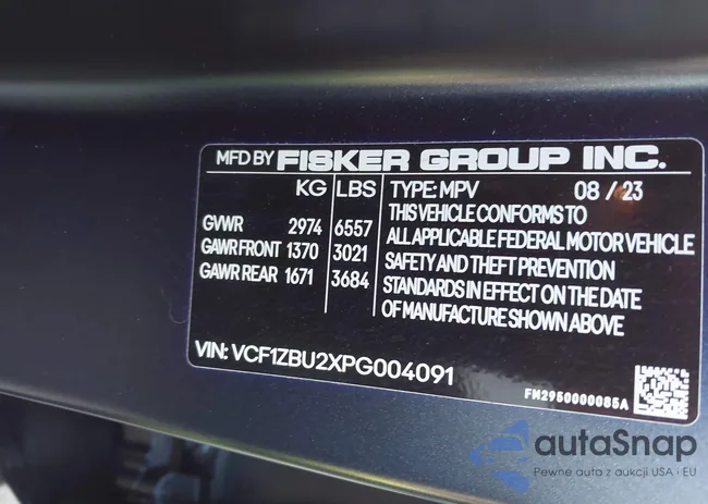 VCF1ZBU2XPG004091: 44662592