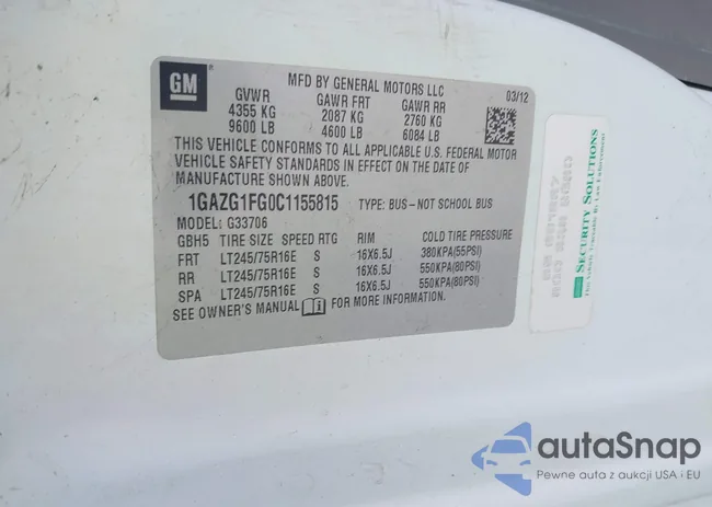 1GAZG1FG0C1155815: 44662944