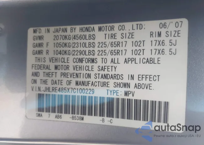 JHLRE485X7C100229: 44663129