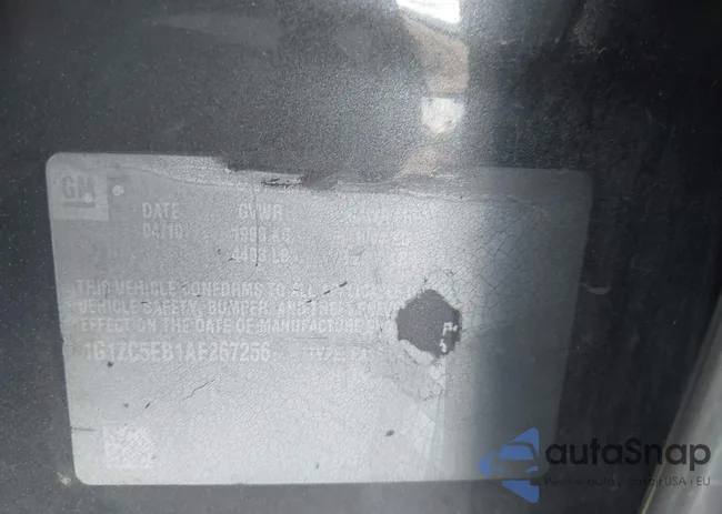 1G1ZC5EB1AF267256: 44664557