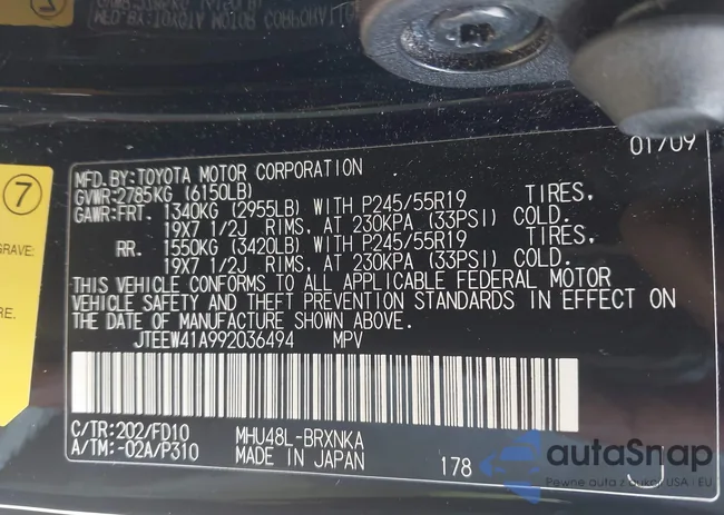 JTEEW41A992036494: 44664640