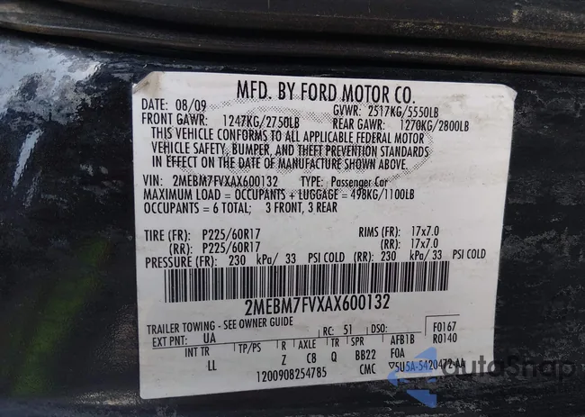 2MEBM7FVXAX600132: 44666072