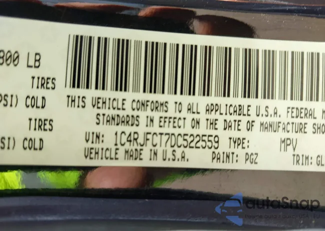 1C4RJFCT7DC522559: 44667632