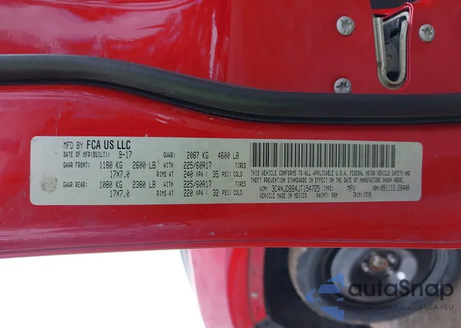 3C4NJDBB4JT154725: 44668010