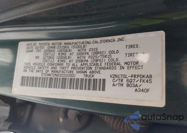 5TEHN72N03Z222001: 44668201