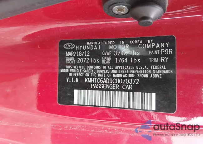 KMHTC6AD9CU070372: 44669997