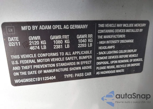 W04GN5EC1B1125404: 44670273