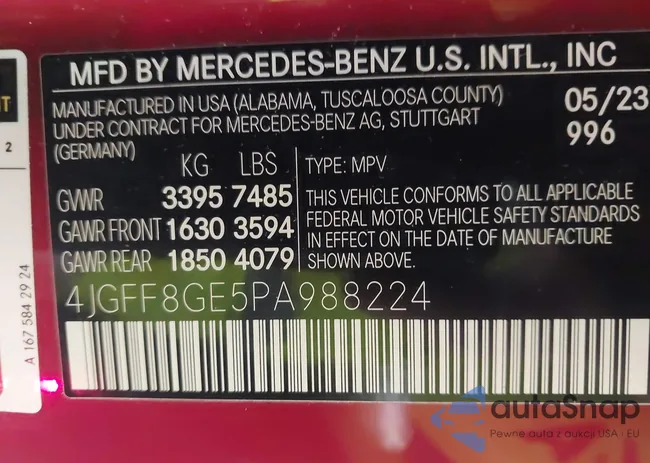 4JGFF8GE5PA988224: 44671379