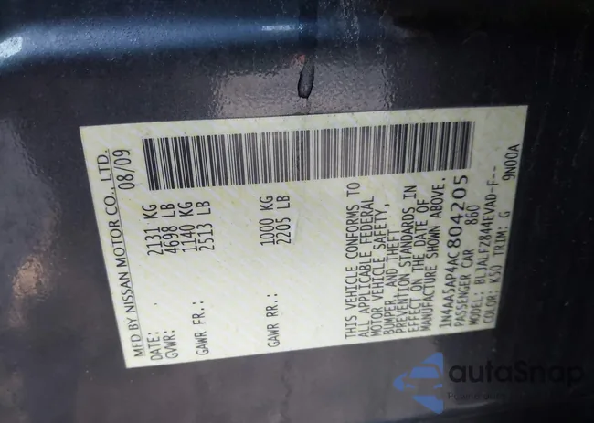 1N4AA5AP4AC804205: 44671694