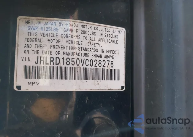 JHLRD1850VC028276: 44672618