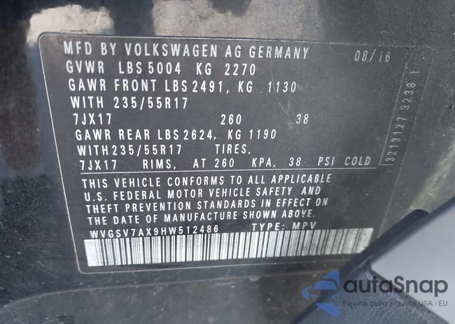 WVGSV7AX9HW512486: 44675490