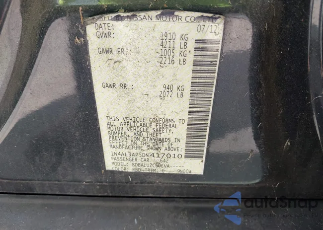 1N4AL3AP5DN417010: 44675783