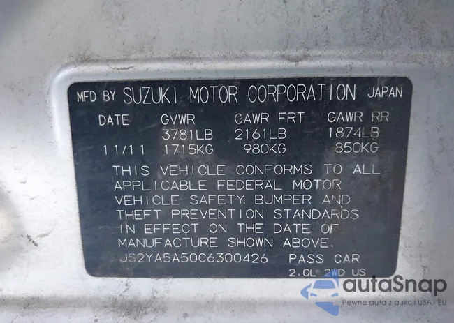 JS2YA5A50C6300426: 44675188