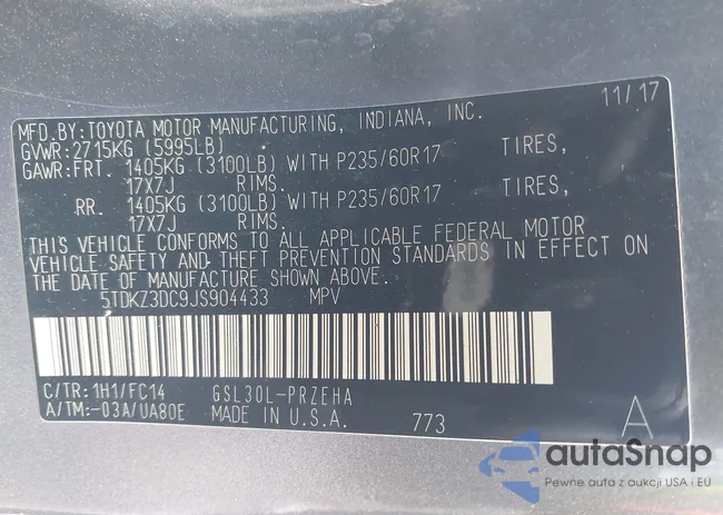 5TDKZ3DC9JS904433: 44676927