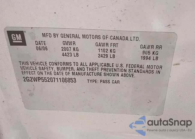 2G2WP552071106853: 44678340