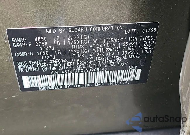 4S4BTADC9S3206246: 44682503