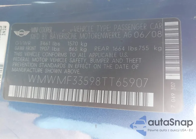 WMWMF33598TT65907: 44682232