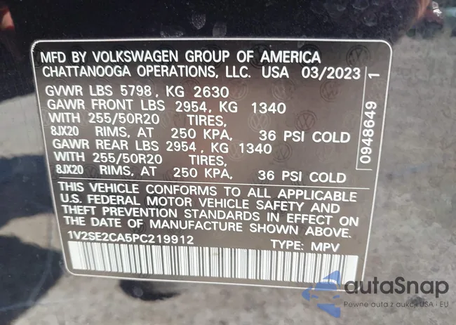 1V2SE2CA5PC219912: 44684420