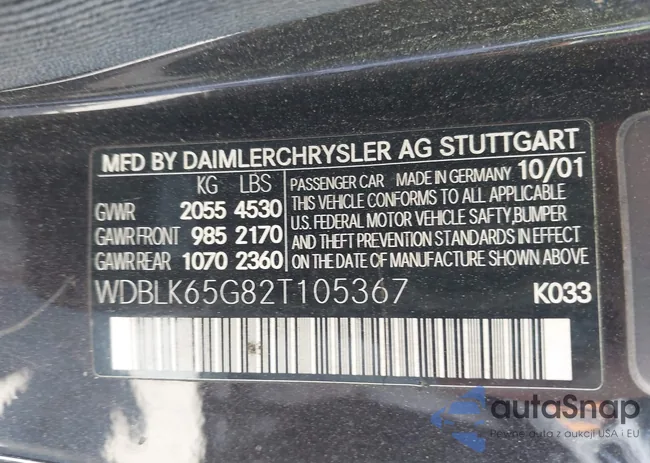 WDBLK65G82T105367: 44684614