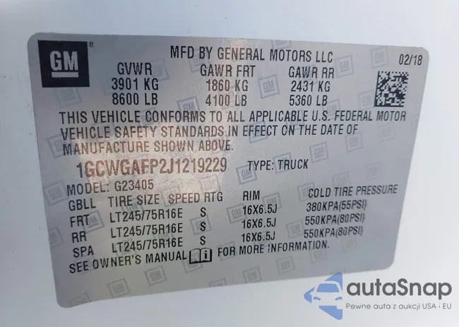 1GCWGAFP2J1219229: 44684002