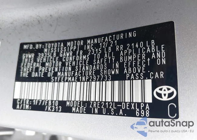 5YFEPMAE1NP297733: 44685522