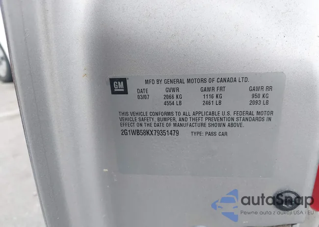 2G1WB58KX79351479: 44685203