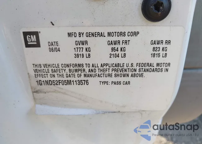 1G1ND52F05M113576: 44686545