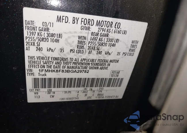 1FMHK8F83BGA29782: 44686563