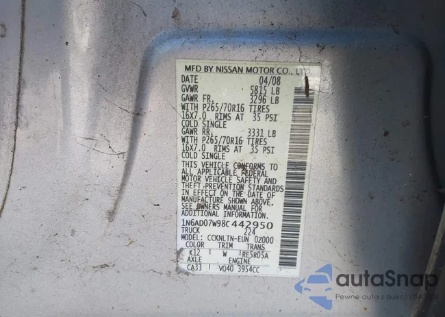 1N6AD07W98C442950: 44686589